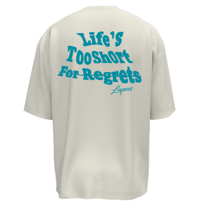 T-shirt No Regrets Crema